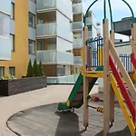 Apartment New Modern 4-room With Big Balcony And Undeground Parking In Center Of *